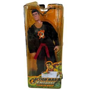 2005 Action Man Xmissions Stealth Ninja 12 inch action figure